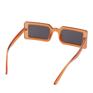 Vintage Skinny Rectangular Sunglasses