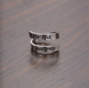 Stainless Steel Inspirational Ring