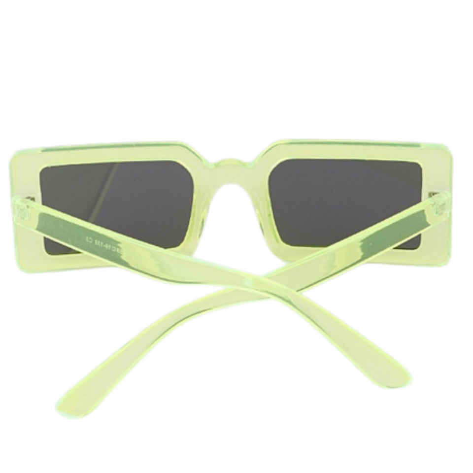 Vintage Skinny Rectangular Sunglasses