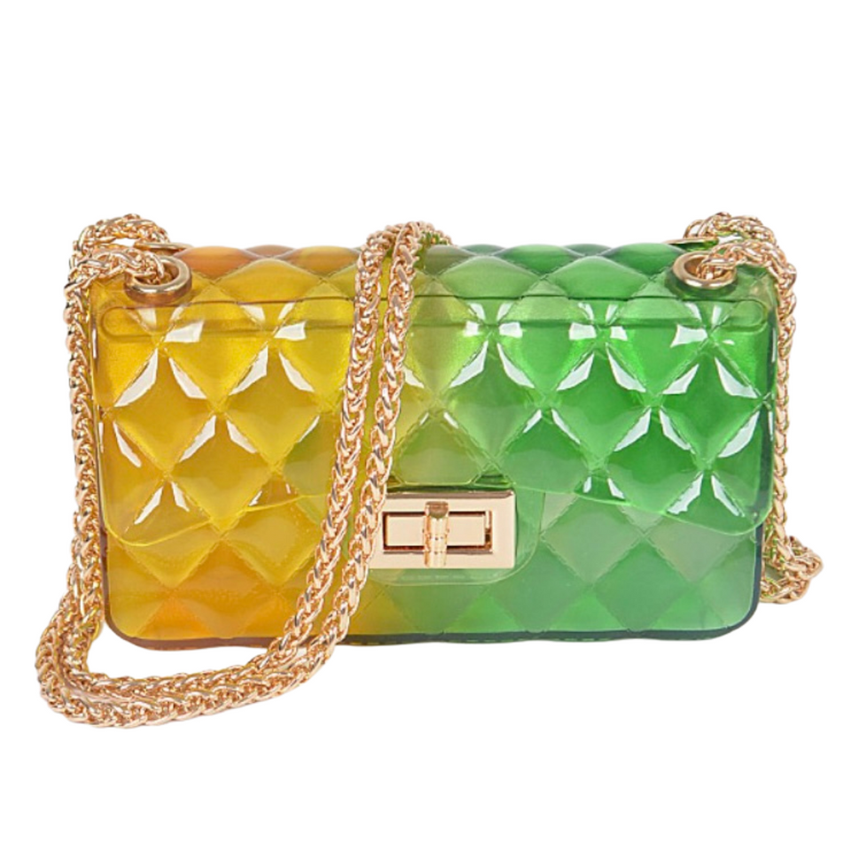 Translucent Jelly Clutch Handbags