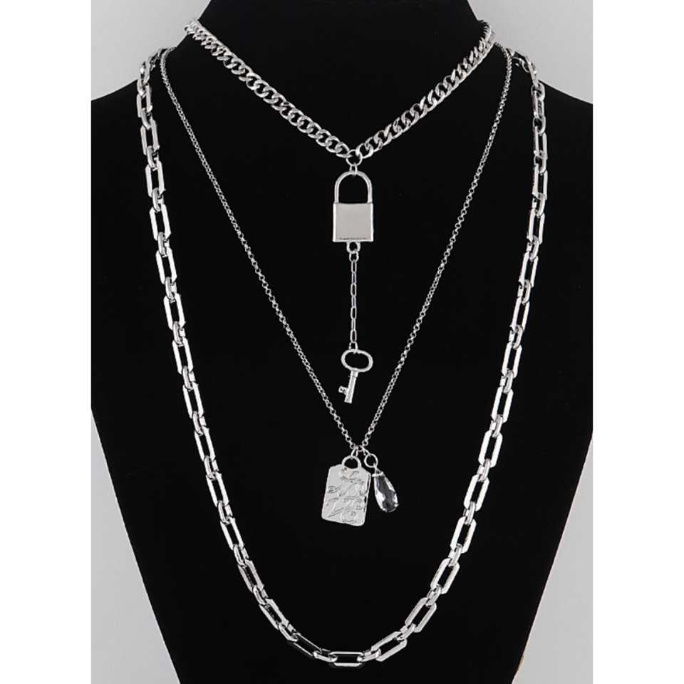 Lock N Keys Necklace