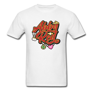 Abby Red Classic T-Shirt - white