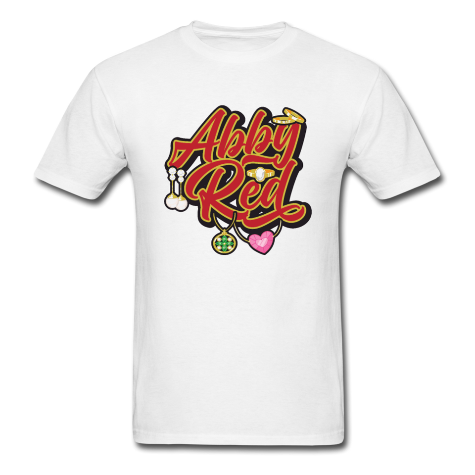 Abby Red Classic T-Shirt - white