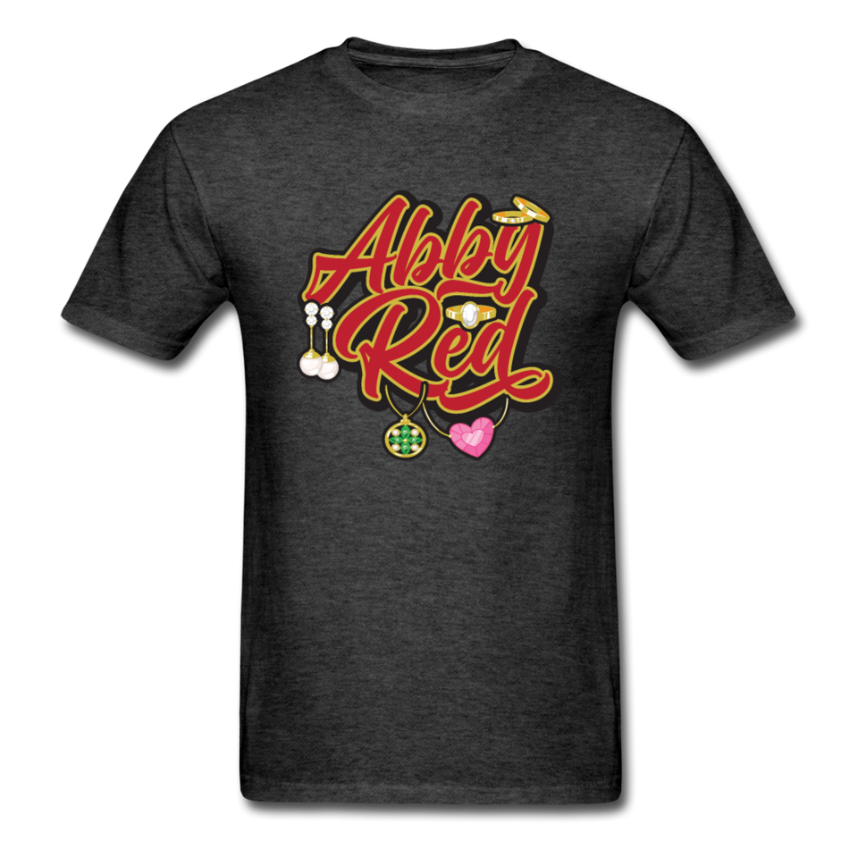 Abby Red Classic T-Shirt - heather black