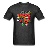 Abby Red Classic T-Shirt - heather black