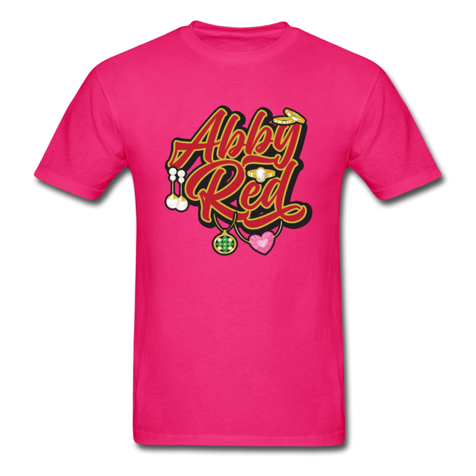 Abby Red Classic T-Shirt - fuchsia