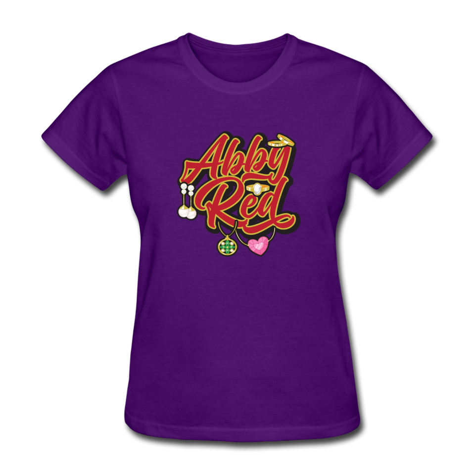 Abby Red T-Shirt - purple