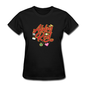 Abby Red T-Shirt - black