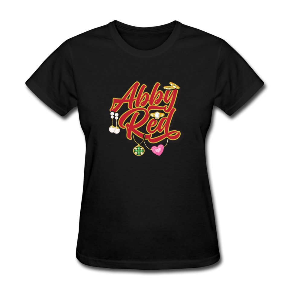 Abby Red T-Shirt - black