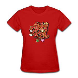 Abby Red T-Shirt - red