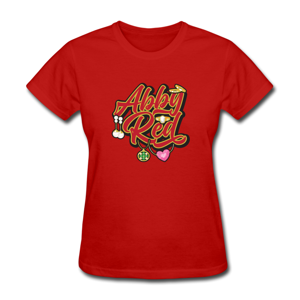 Abby Red T-Shirt - red