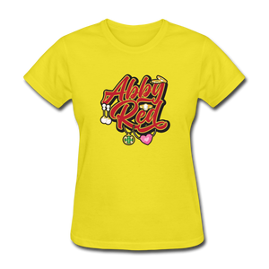 Abby Red T-Shirt - yellow