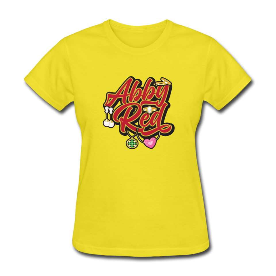 Abby Red T-Shirt - yellow