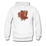 Abby Red Hoodie - white