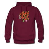 Abby Red Hoodie - burgundy