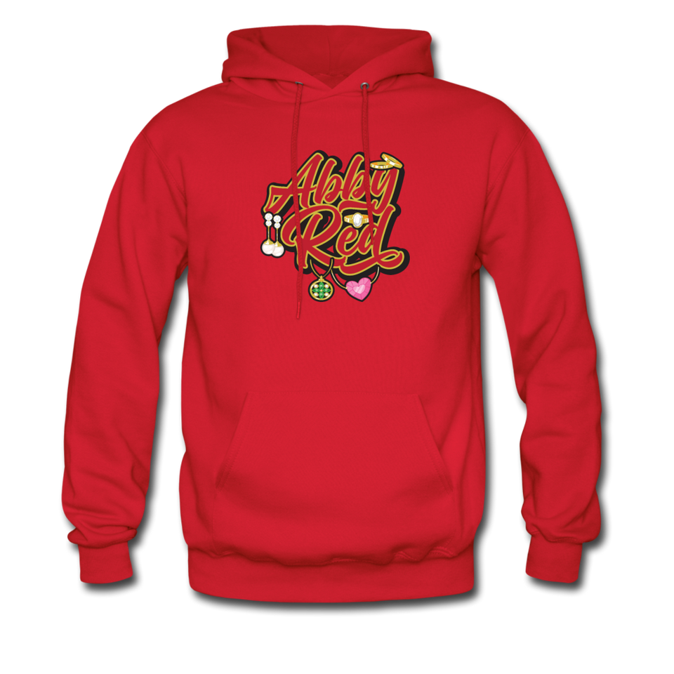 Abby Red Hoodie - red