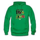 I'm Too Old to Give a Damn Hoodie - kelly green