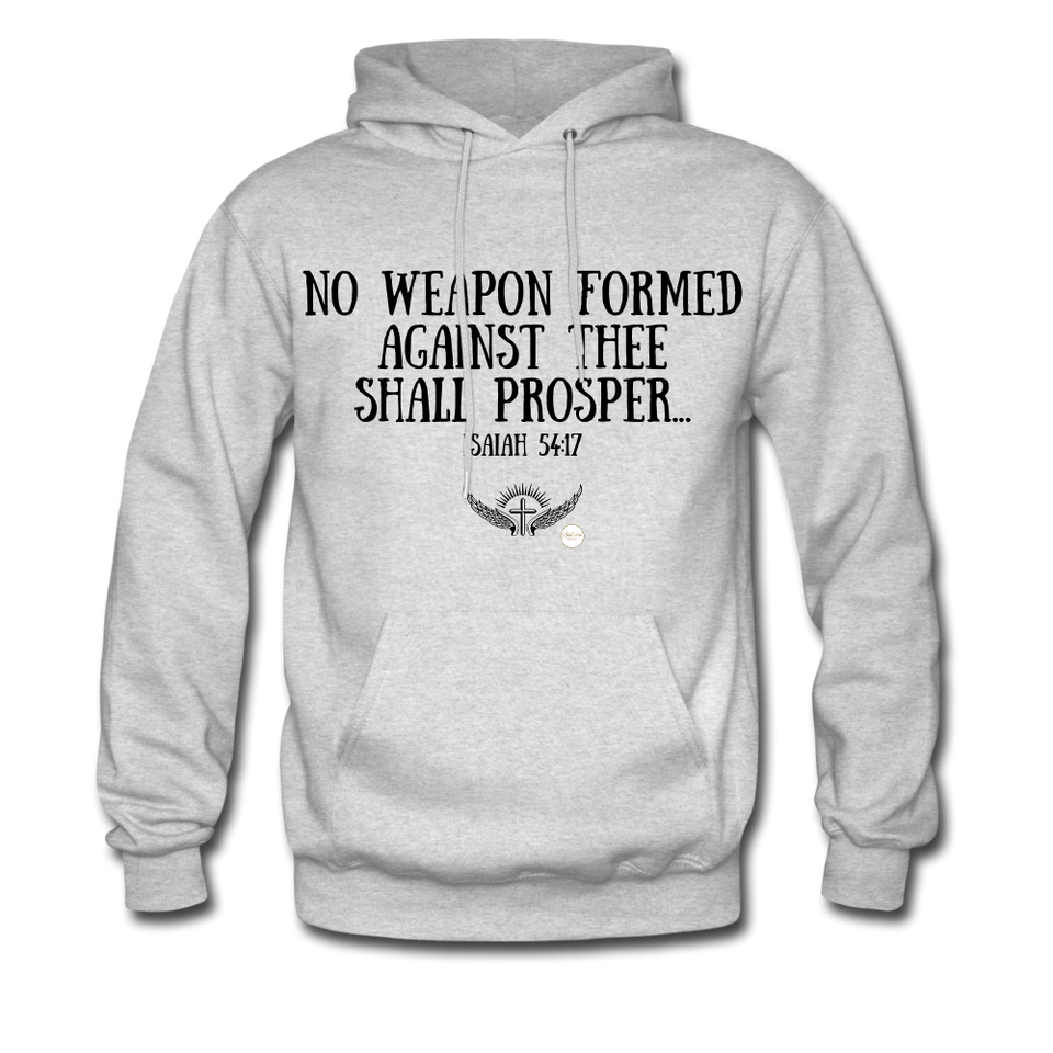 No Weapon Verse Hoodie - ash 