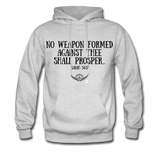 No Weapon Verse Hoodie - ash 