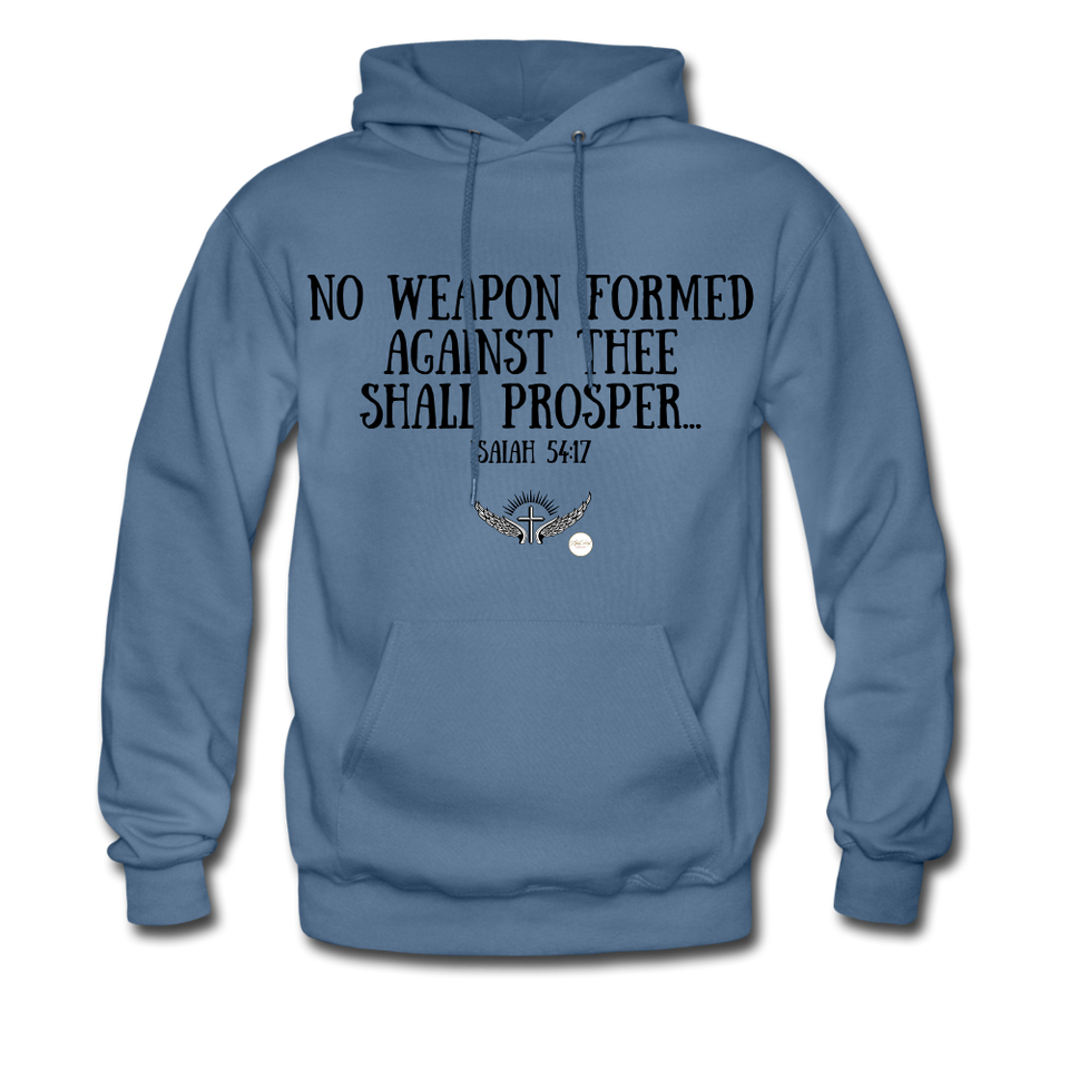 No Weapon Verse Hoodie - denim blue