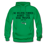 No Weapon Verse Hoodie - kelly green