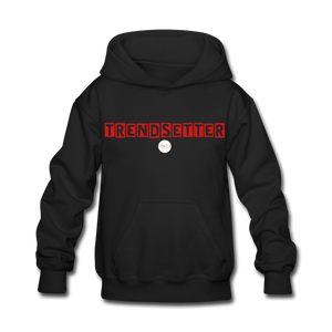 Kids Red Trendsetter Hoodie - black