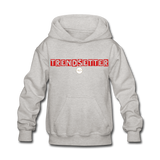 Kids Red Trendsetter Hoodie - heather gray