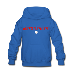 Kids Red Trendsetter Hoodie - royal blue