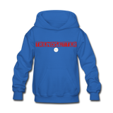 Kids Red Trendsetter Hoodie - royal blue