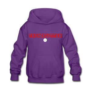 Kids Red Trendsetter Hoodie - navy