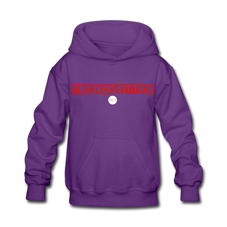 Kids Red Trendsetter Hoodie - purple