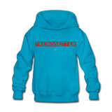 Kids Red Trendsetter Hoodie - turquoise