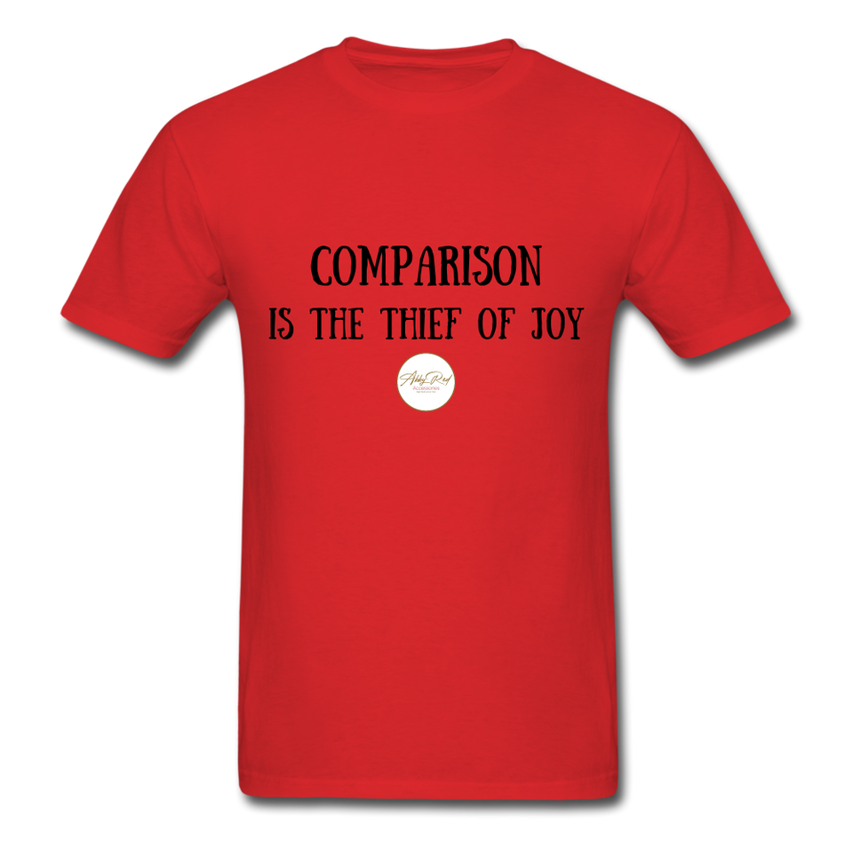 Comparison Unisex Classic T-Shirt - red