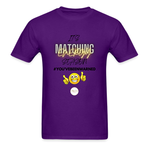 Matching Energy Season T-Shirt - purple