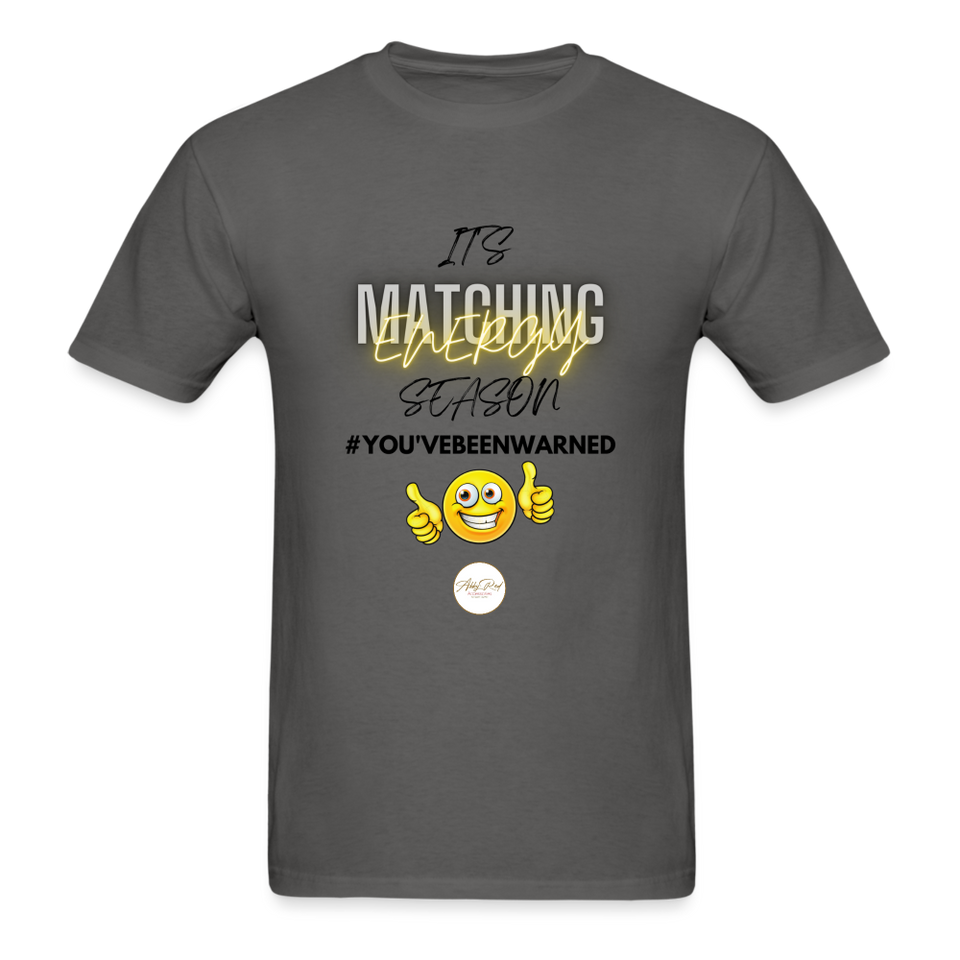 Matching Energy Season T-Shirt - charcoal