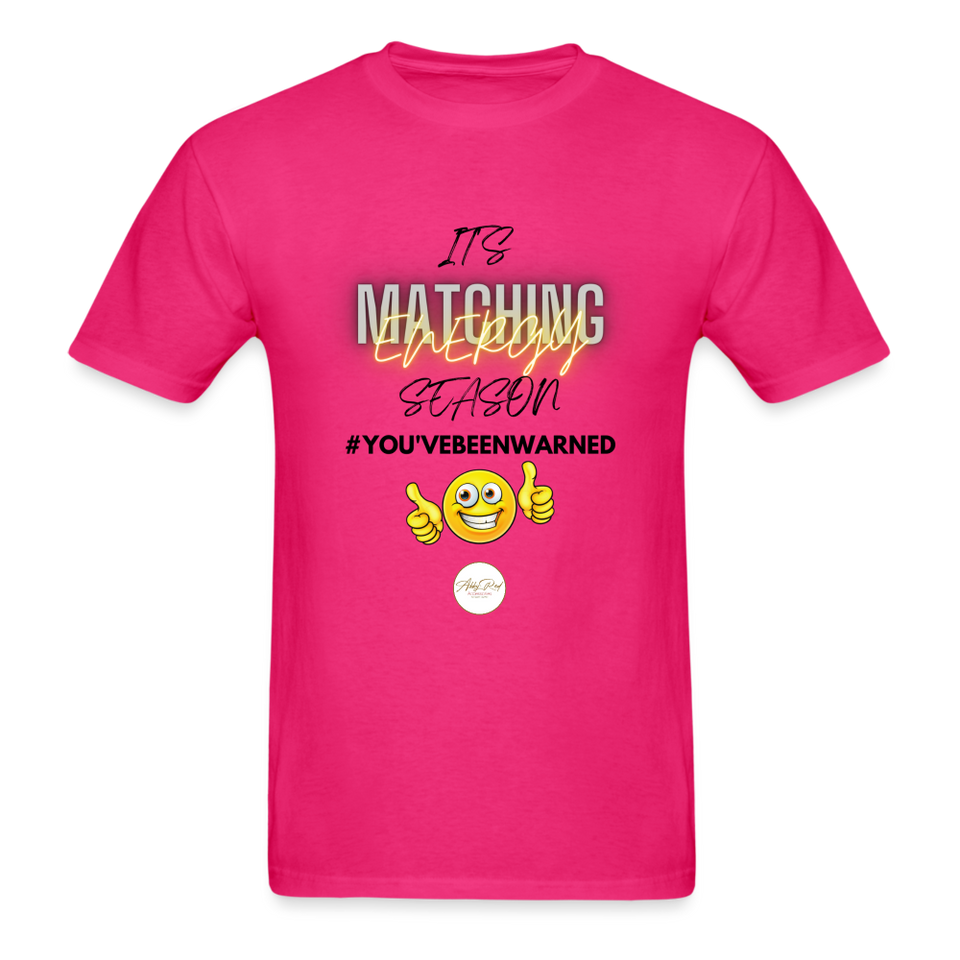 Matching Energy Season T-Shirt - fuchsia