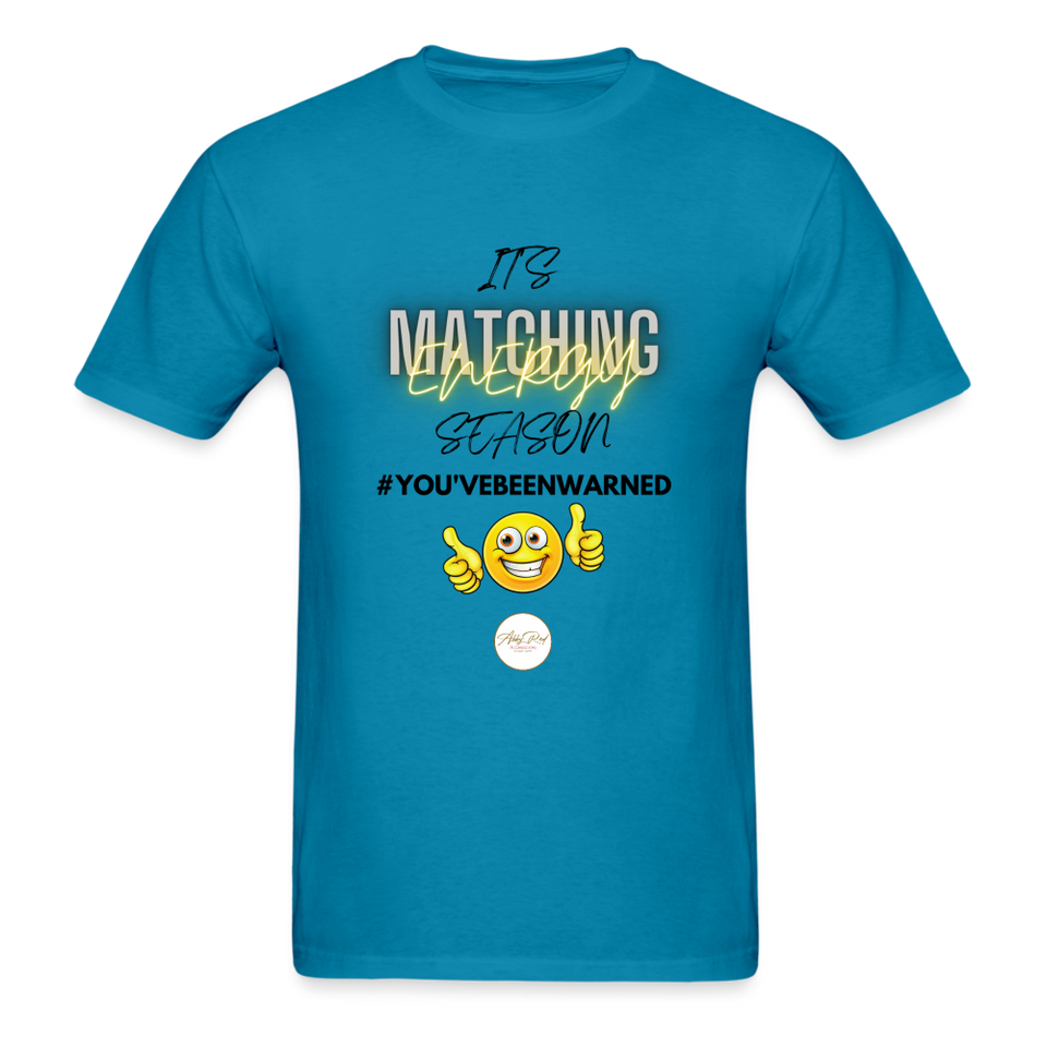 Matching Energy Season T-Shirt - turquoise