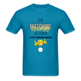 Matching Energy Season T-Shirt - turquoise