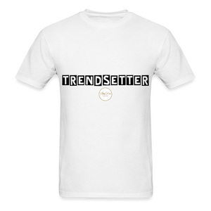 TRENDSETTER Black Classic T-Shirt - white