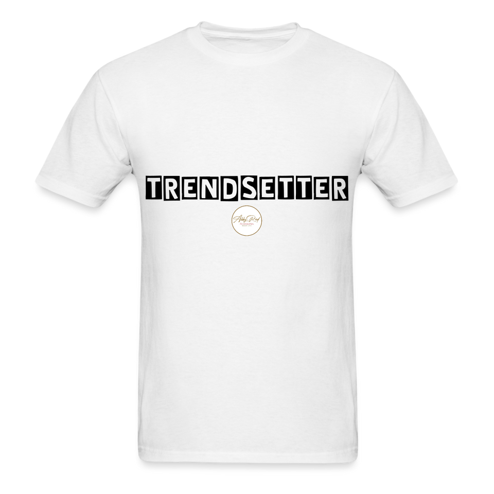 TRENDSETTER Black Classic T-Shirt - white