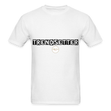 TRENDSETTER Black Classic T-Shirt - white