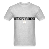 TRENDSETTER Black Classic T-Shirt - heather gray