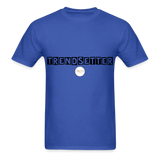 TRENDSETTER Black Classic T-Shirt - royal blue