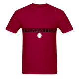 TRENDSETTER Black Classic T-Shirt - dark red