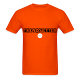 TRENDSETTER Black Classic T-Shirt - orange