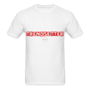 TRENDSETTER Red Classic T-Shirt - white