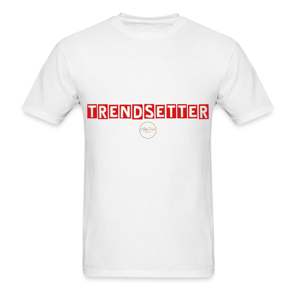 TRENDSETTER Red Classic T-Shirt - white