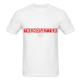 TRENDSETTER Red Classic T-Shirt - white