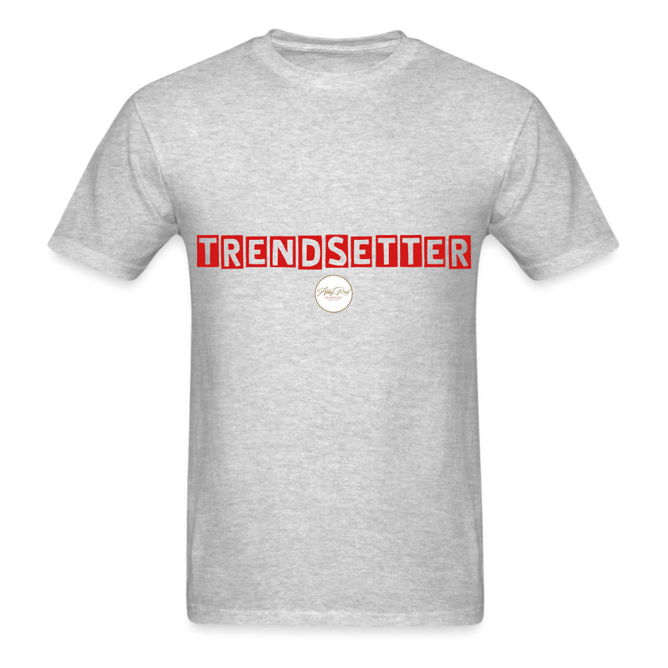 TRENDSETTER Red Classic T-Shirt - heather gray