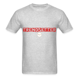 TRENDSETTER Red Classic T-Shirt - heather gray